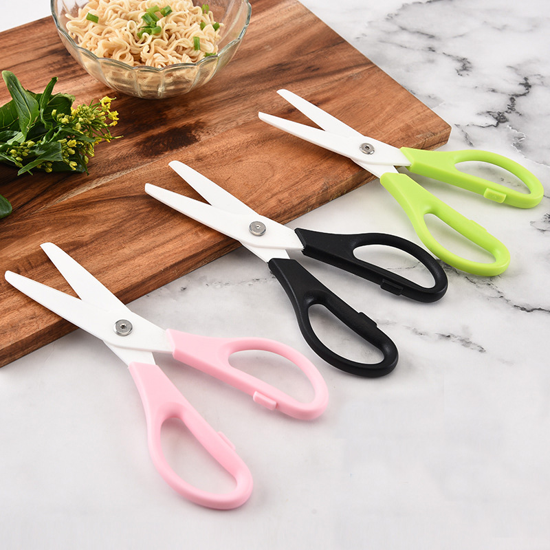 Baby Food Scissors - 8 inç zirkonya seramik keskin bıçaklı