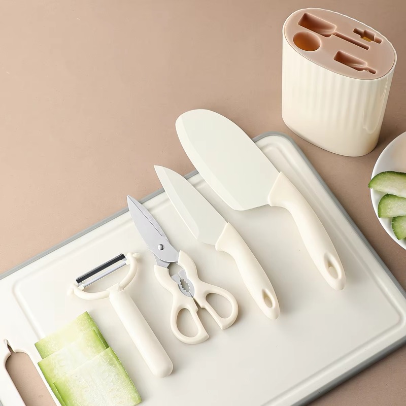 Baby Food Scissors - 5 parçalı mutfak seti: küçük ev