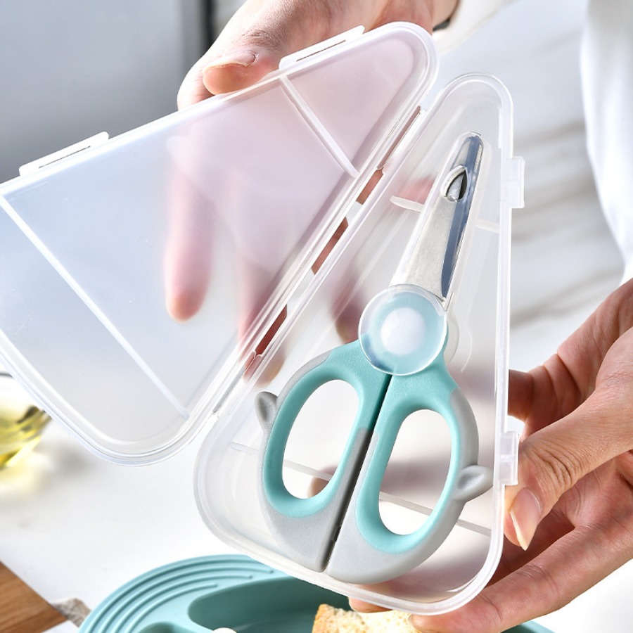 Baby Food Scissors - Yardımcı mutfak makası, yemek makası, sebze