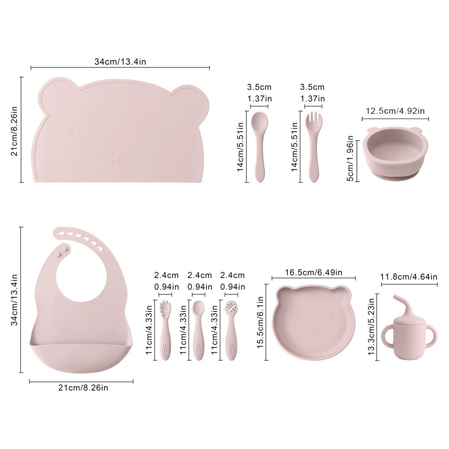 8 adet silikon bebek besleme s - Baby Food Jars With Lids incelemesi ve fiyatı